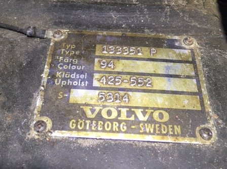 Volvo Amazon 1968
